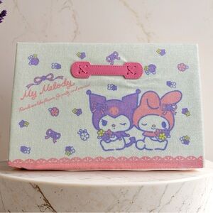 NWT Kuromi & My Melody Sweet Dreams Organizer